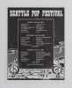 1969 Led Zeppelin The Doors Seattle Pop Festival Flyer Excellent 77
