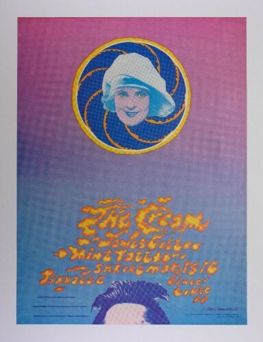 1968 AOR-3.73 John Van Hamersveld Cream James Cotton Shrine Auditorium Poster Excellent 79