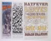 Lot of 3 Family Dog Avalon Ballroom Popular Reprint Posters Various Grades