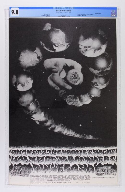 1968 FD-131 Pink Floyd Avalon Ballroom Poster CGC 9.8