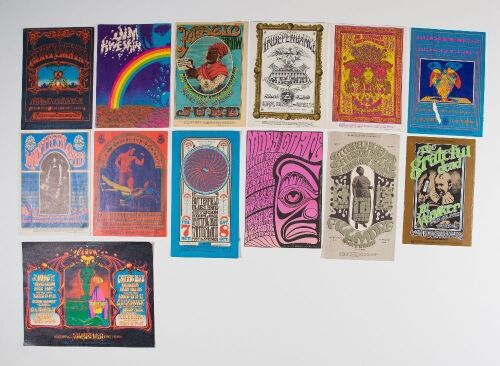 Lot of 13 Bill Graham & Family Dog Popular Original Postcards