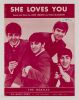 Lot of 3 Pieces Beatles Sheet Music - 4