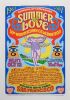 1997 30th Anniversary Summer of Love Golden Gate Park Signed Grimshaw Poster Near Mint 81