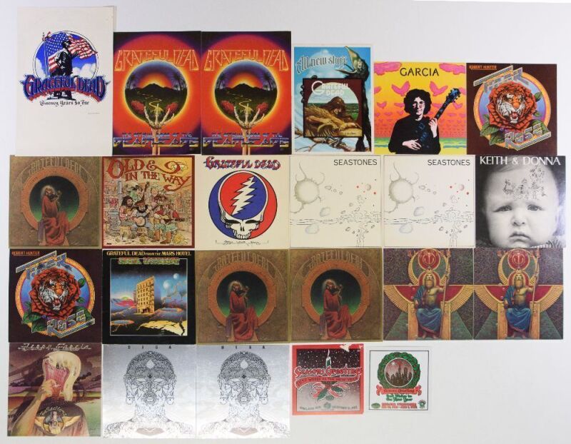 Lot of 23 Grateful Dead Related Postcards