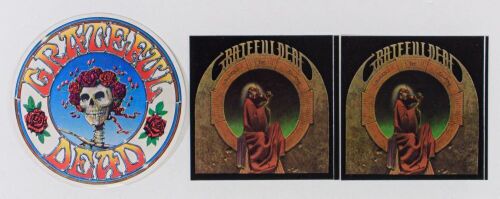 Lot of 3 Original Grateful Dead Stickers