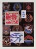 Lot of Psychedelic Monograms & Essays Book Cover Proof and 10 Psychedelic Solution Cure of Souls Blotter Exhibition Postcards - 7