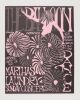 1967 Eli Leon Martha's Laundry The Balloon North Beach San Francisco Poster Near Mint 81