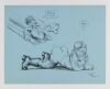 1971 R Crumb Ready or Not Here I Come! Original Signed & Personalized To George Sketch Drawing