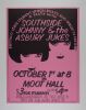 1976 Southside Johnny & The Asbury Jukes Buffalo State College Moot Hall Signed Elias Poster Near Mint 81