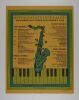 1978 Sun Ra Sonny Rollins Buffalo State Jazz Festival Signed Elias Poster Excellent 77