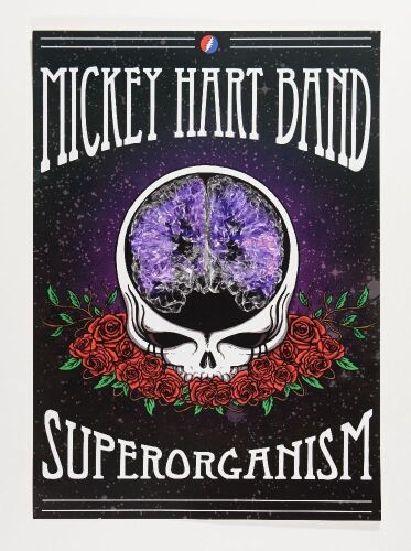 2013 Mickey Hart Band Superorganism Promo Poster Near Mint 87