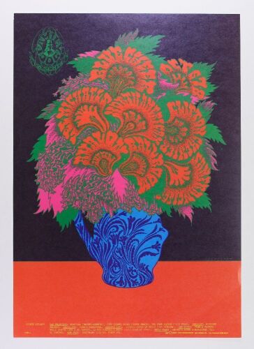 1967 FD-86 Blue Cheer Lee Michaels Avalon Ballroom Poster Excellent 77