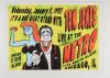 1995 Tom Jones The Metro LE Signed Lindsey Kuhn and Tom Jones Poster Near Mint 81