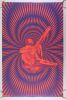 1969 Ravi Shankar Headshop Blacklight Poster Excellent 77