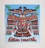 2002 EMEK Widespread Panic Greek Theatre LE White Variant Signed Emek Poster Mint 91