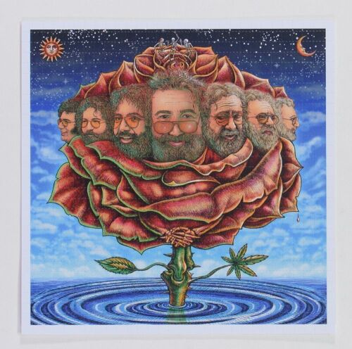 2020 EMEK Jerry Garcia Bicycle Day Blotter Art Mint 91